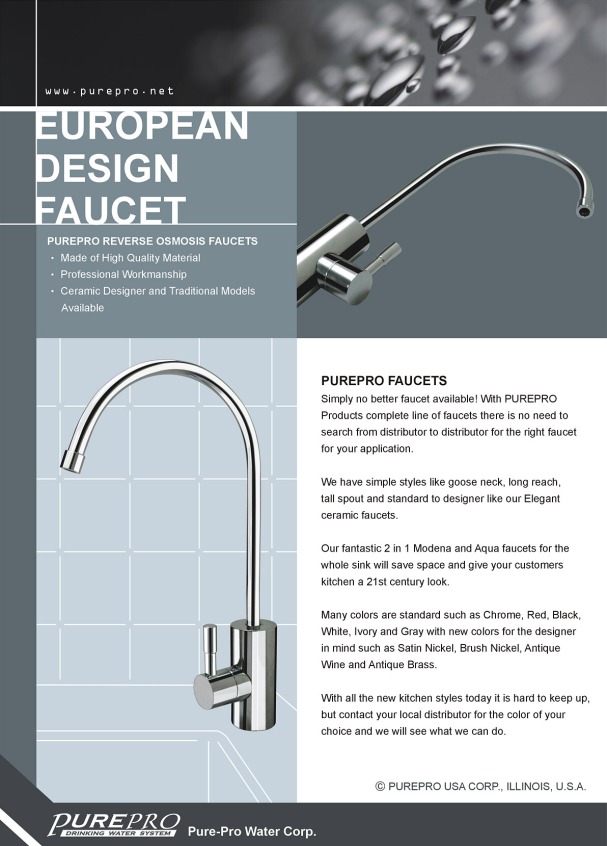 Purepro European Design Faucet Best Quaity